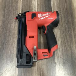 AS-IS Milwaukee  FUEL 12-Volt Lithium-Ion Brushless Cordless 18-Gauge 1-1/2 in. Compact Brad Nailer (Tool Only)