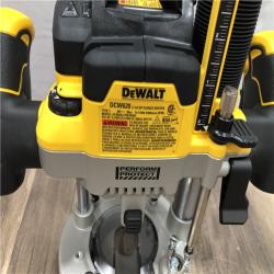 AS-IS DEWALT 20V MAX XR 2-1/4 Peak HP Brushless Cordless Plunge Router (Tool Only)