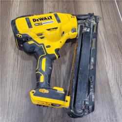 AS-IS  DEWALT 20V MAX XR 15 Ga. Cordless 34 Deg Nailer 20 V