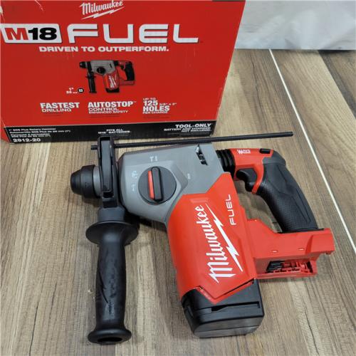 AS-IS Milwaukee M18 FUEL 18V Lithium-Ion Brushless Cordless 1 in. SDS-Plus Rotary Hammer (Tool-Only)