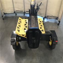 California AS-IS Champion Power Equipment 27 Ton 224 Cc Gas Powered Hydraulic Wood Log Splitter with Vertical/Horizontal Operation and Auto Return