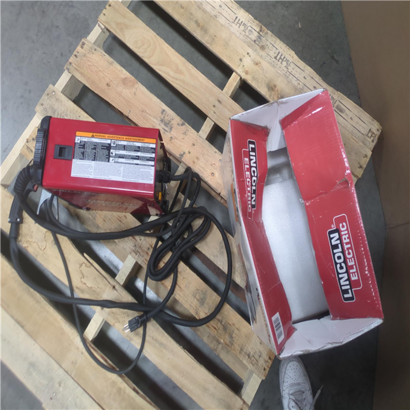 CALIFORNIA AS-IS lINCOLN ELECTRIC WELD-PAK