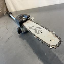 AS-IS - Milwaukee M18 FUEL 18V 10-inch Quik-lok Pole Saw Attachment