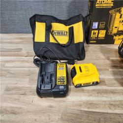 HOUSTON LOCATION - AS - IS DEWALT ATOMIC 20V MAX Lithium Ion Cordless 23 Gauge Pin Nailer Kit