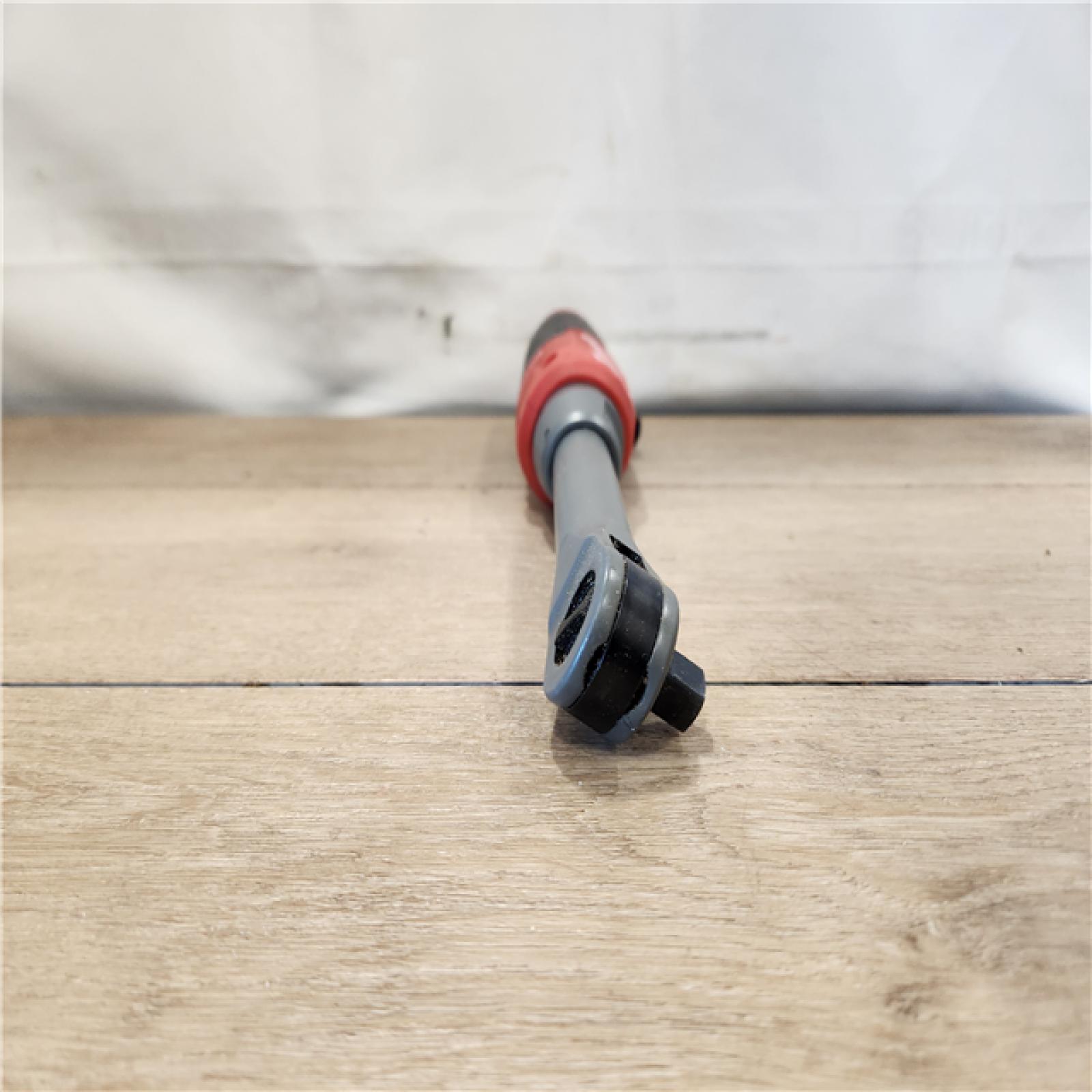 AS-IS- Milwaukee  FUEL 12V Lithium-Ion Brushless Cordless 3/8 in. Extended Reach High Speed Ratchet (Tool Only)