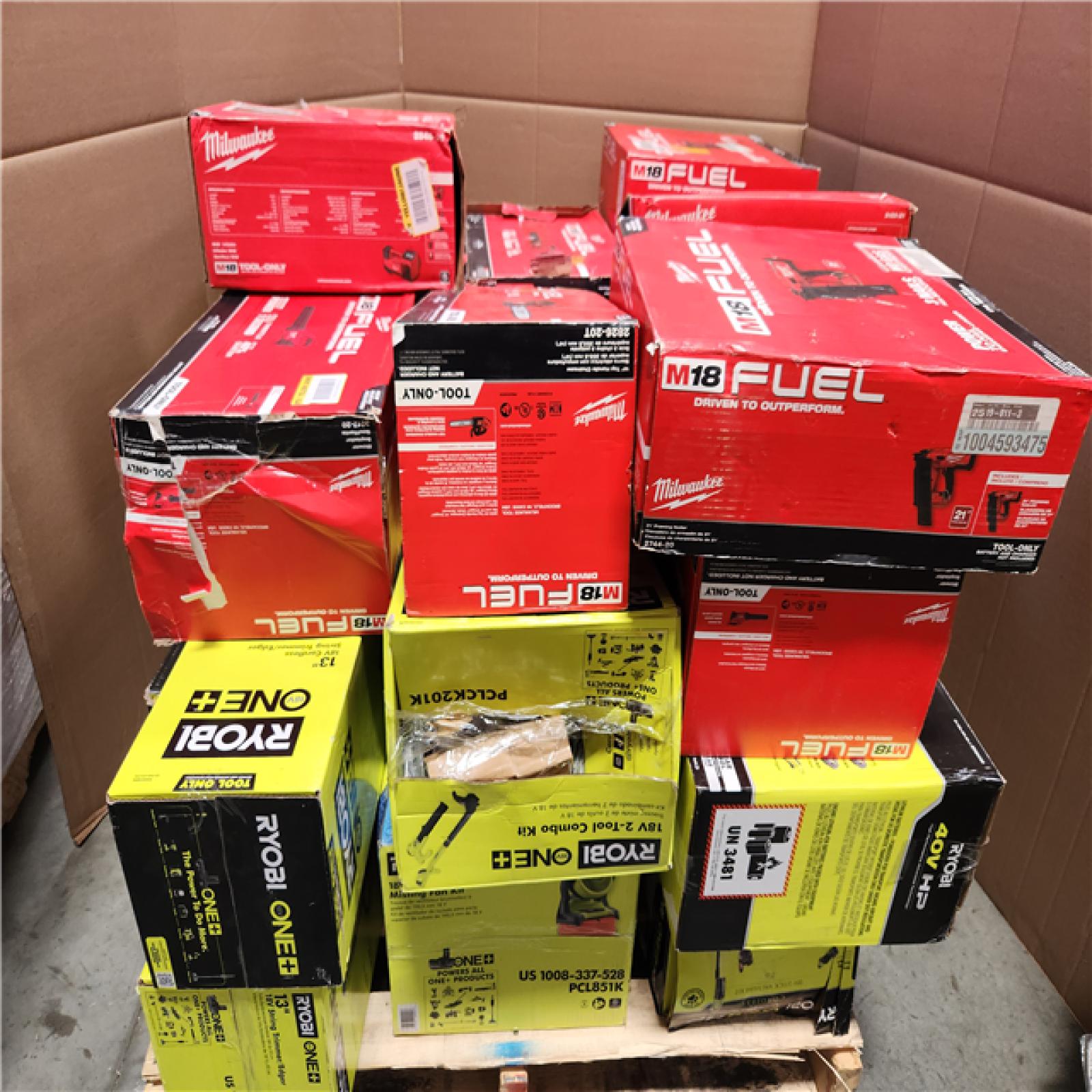 CALIFORNIA AS-IS TOOL PALLET