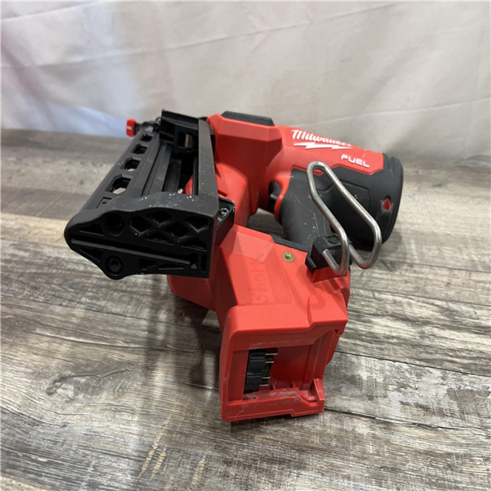 AS-IS Milwaukee FUEL 18-Volt Lithium-Ion Brushless Cordless Gen II 16-Gauge Angled Finish Nailer (Tool-Only)