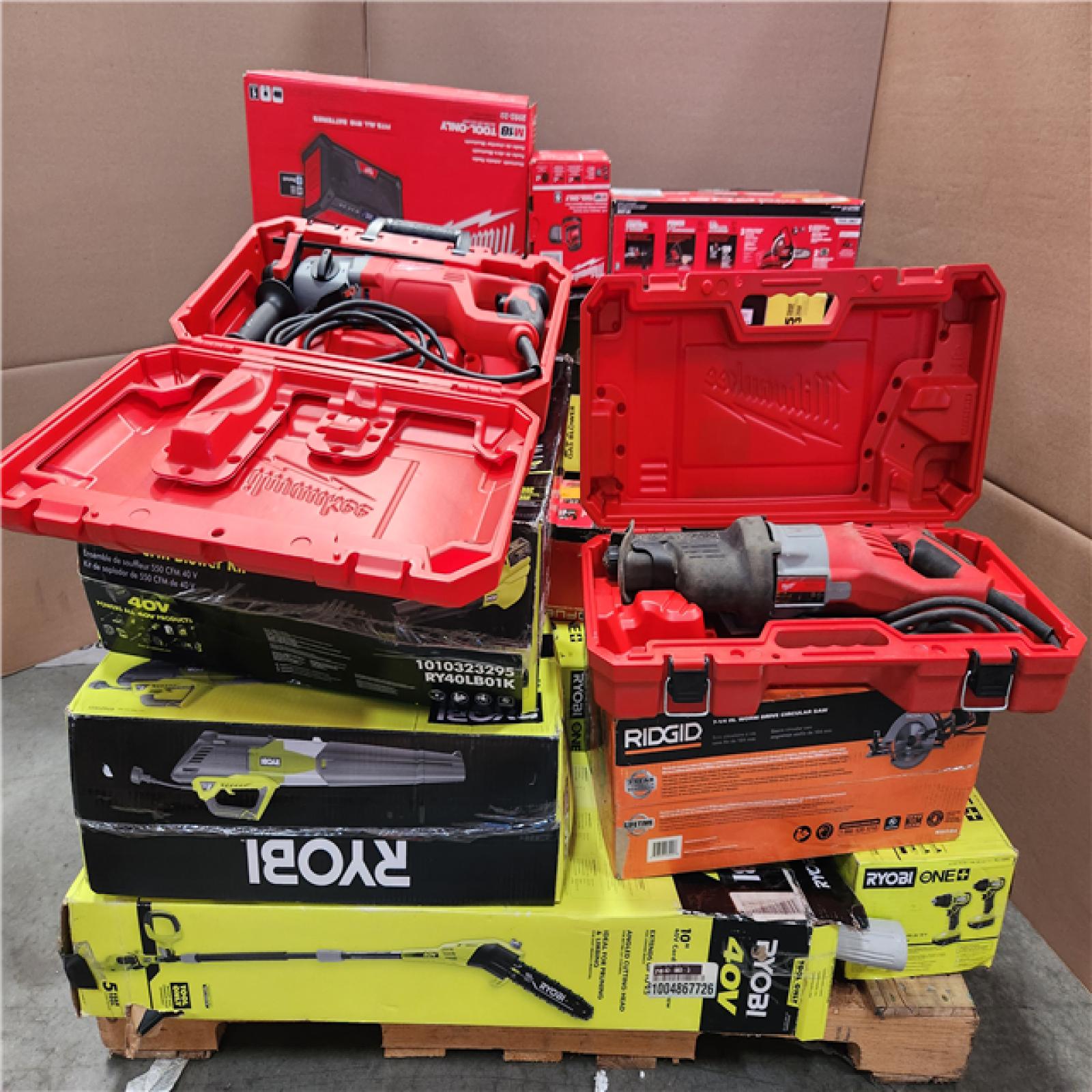 CALIFORNIA AS-IS TOOL PALLET