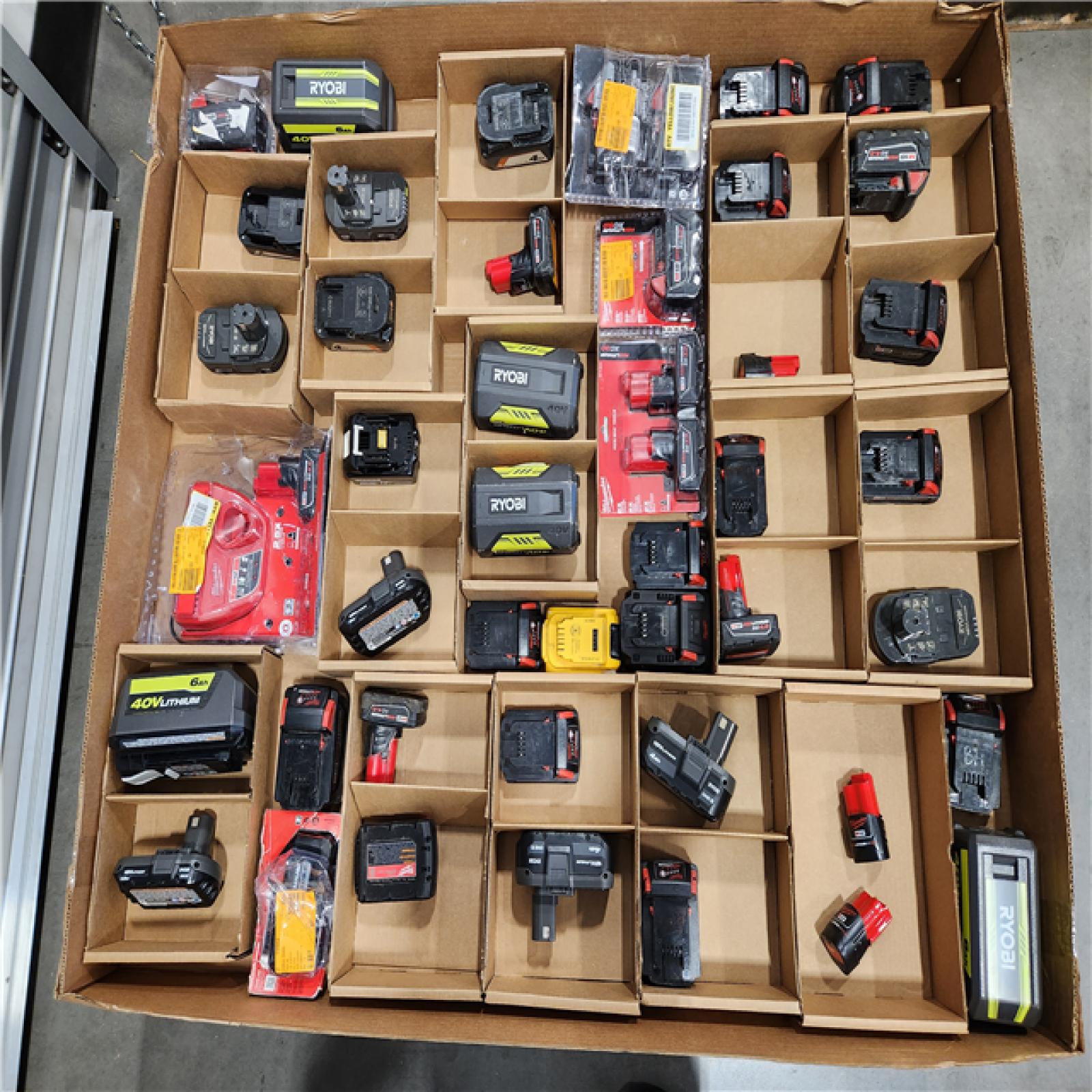 DALLAS LOCATION- AS-IS BATTERY PALLET
