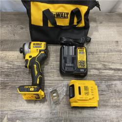 AS-IS DEWALT Atomic 20V Max Lithium-Ion Brushless Cordless Compact 1/4 in. Impact Driver Kit