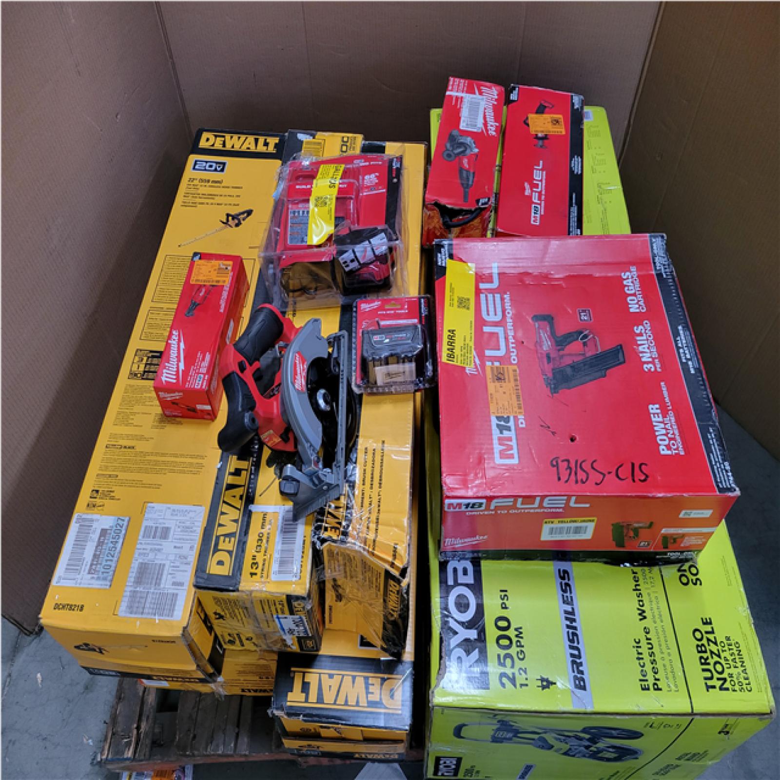 CALIFORNIA AS-IS TOOL PALLET