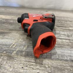 AS-IS Milwaukee  FUEL 12V Lithium-Ion Brushless Cordless 1/4 in. Hex Impact Driver (Tool-Only)