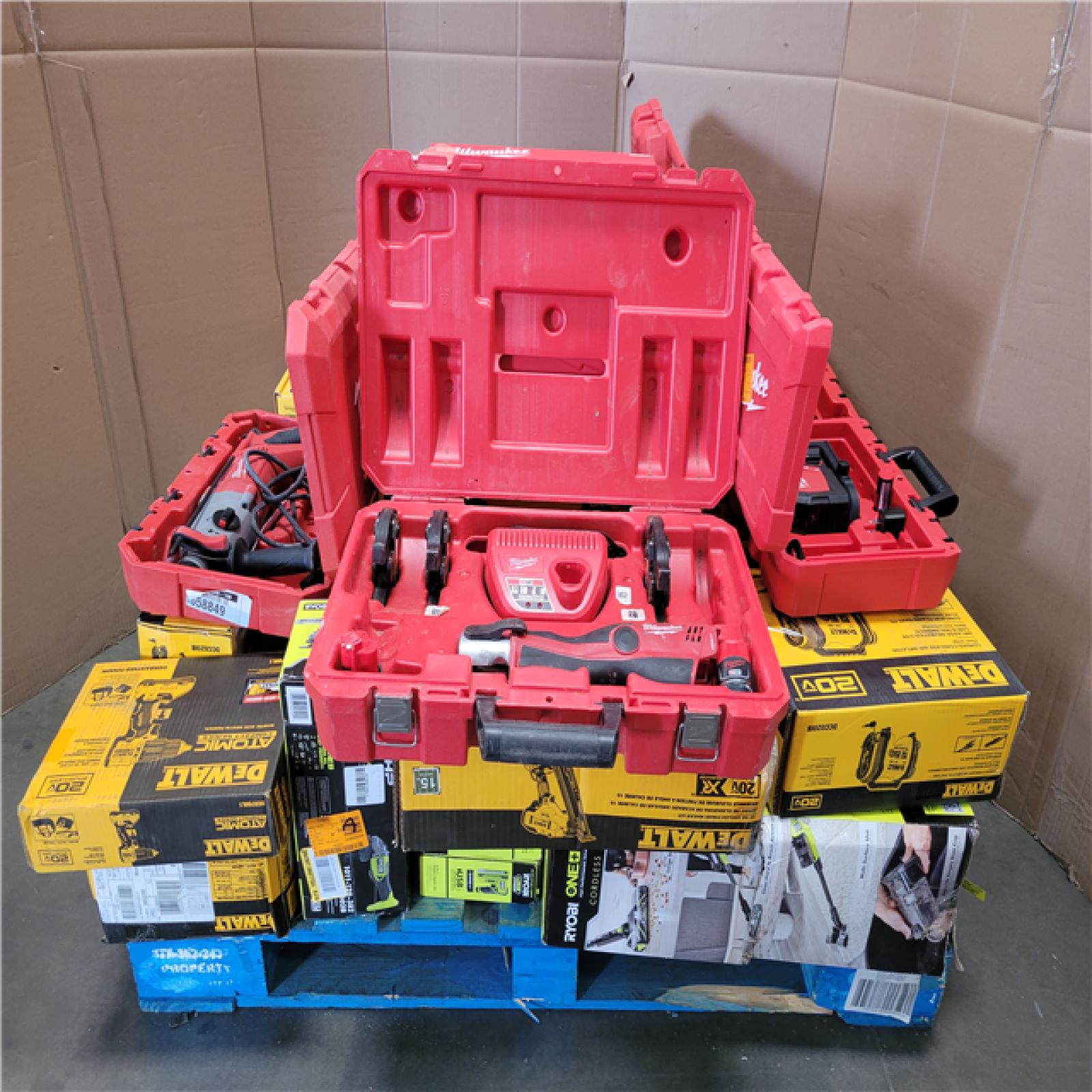 CALIFORNIA AS-IS TOOL PALLET