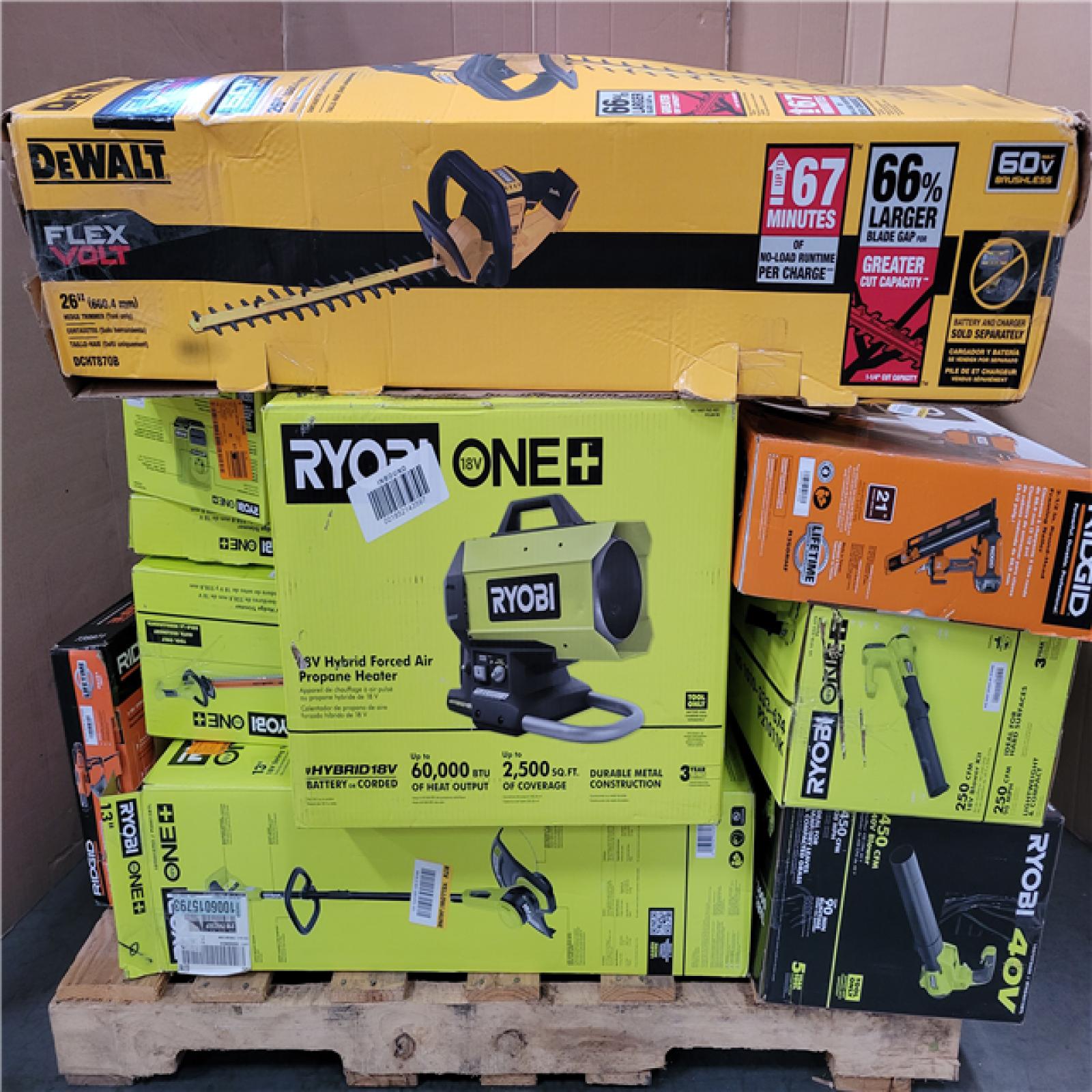 CALIFORNIA AS-IS TOOL PALLET