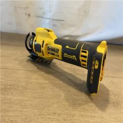 AS-IS DEWALT XR 20V Lithium-Ion Cordless Rotary Drywall Cut-Out Tool (Tool Only)