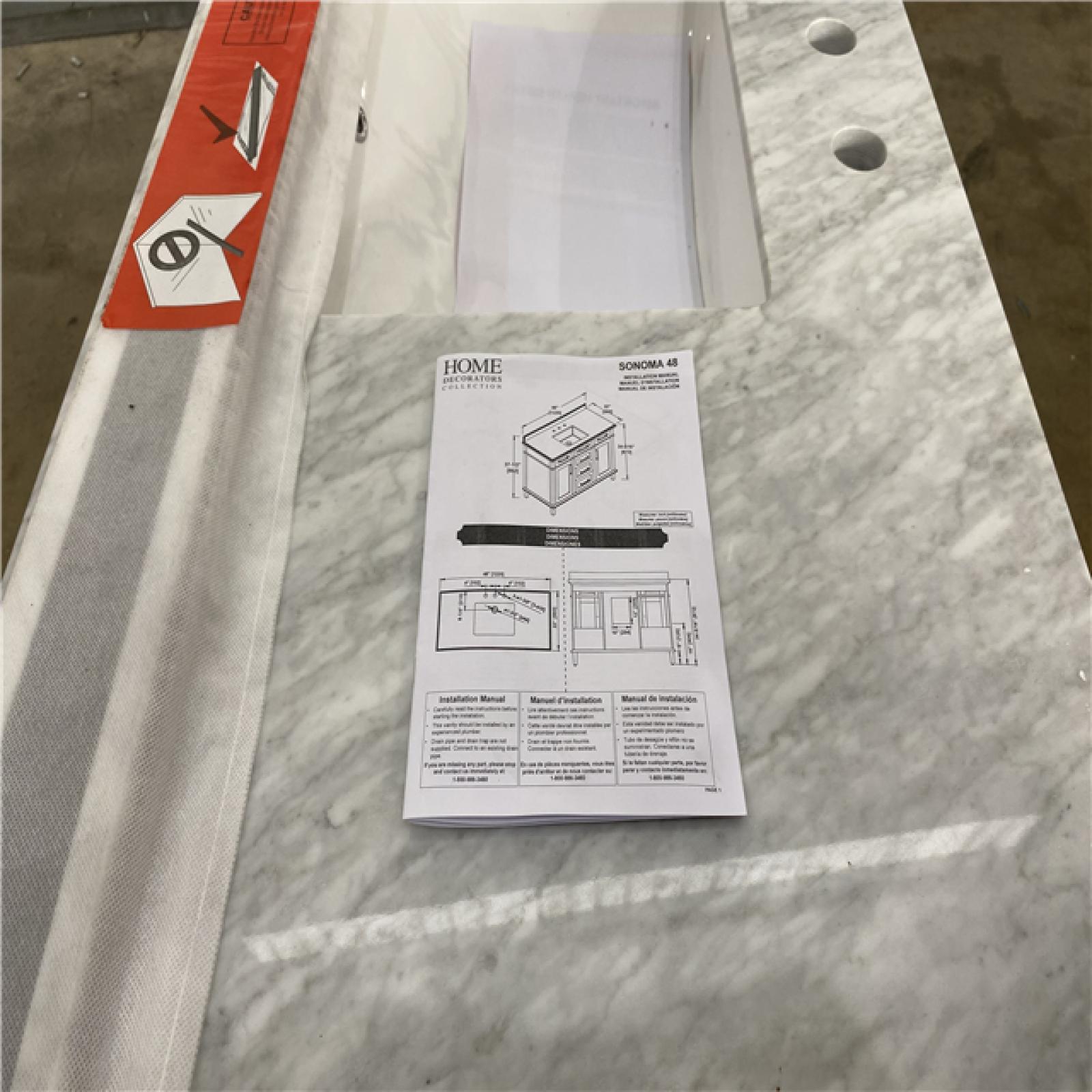 Houston Location AS-IS Home Vanity