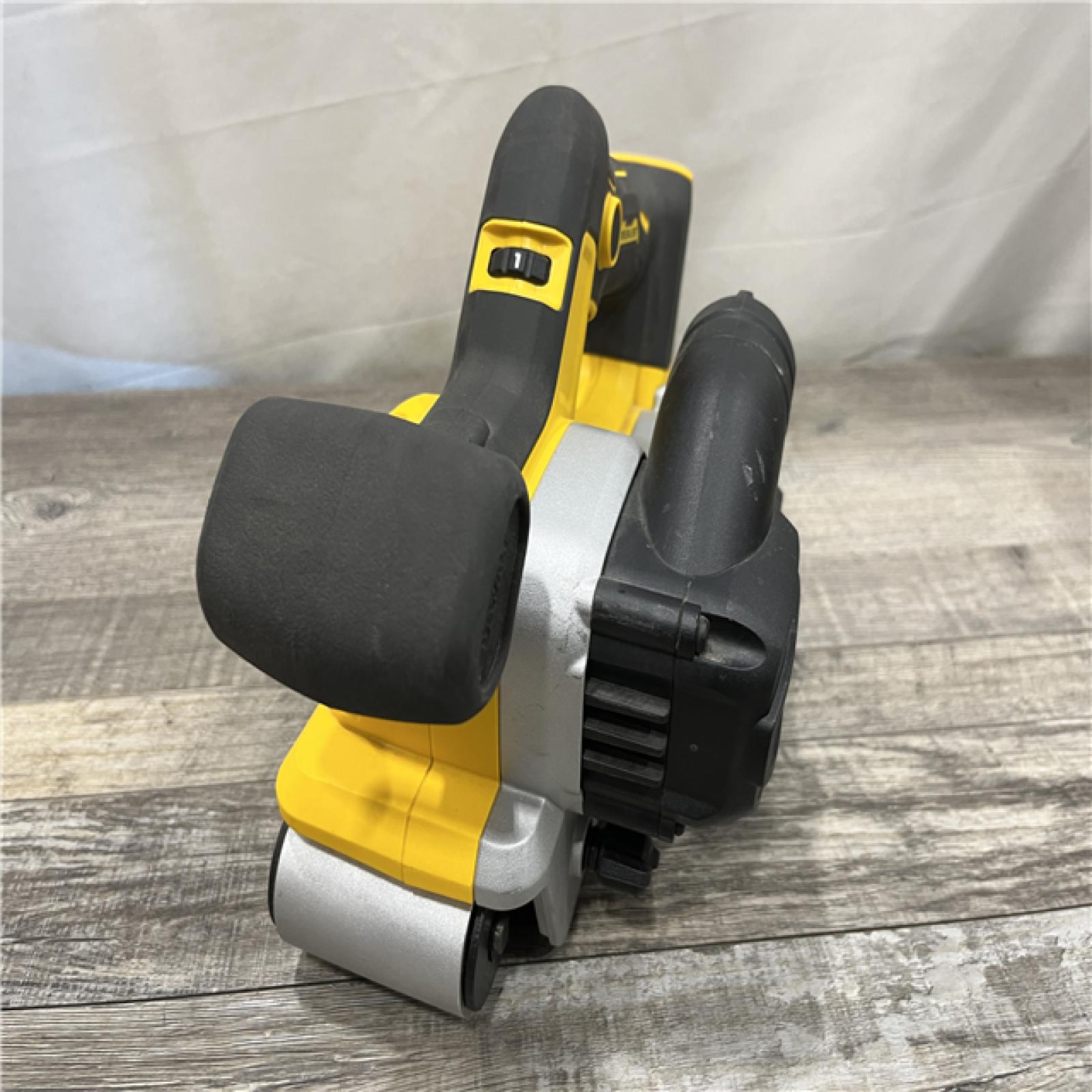 AS-IS DEWALT 20V MAX* XR Brushless Cordless Belt Sander (Tool-Only)