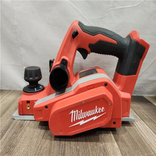 AS-IS- Milwaukee M18 18-Volt Lithium-Ion Cordless 3-1/4 in. Planer (Tool-Only)