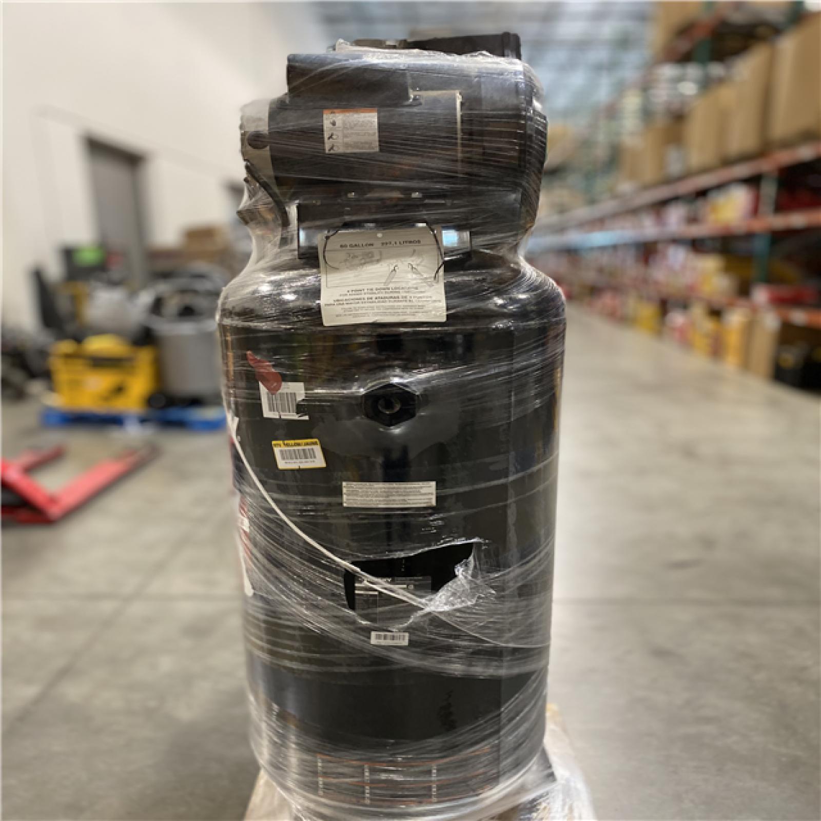 Dallas Location - As-Is Husky 60 Gal. 3.7 HP 1-Phase 175 PSI Electric Air Compressor