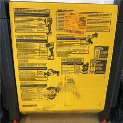 NEW! DEWALT 20V Lithium-Ion Cordless 6-Tool Combo Kit with Rolling Toolbox