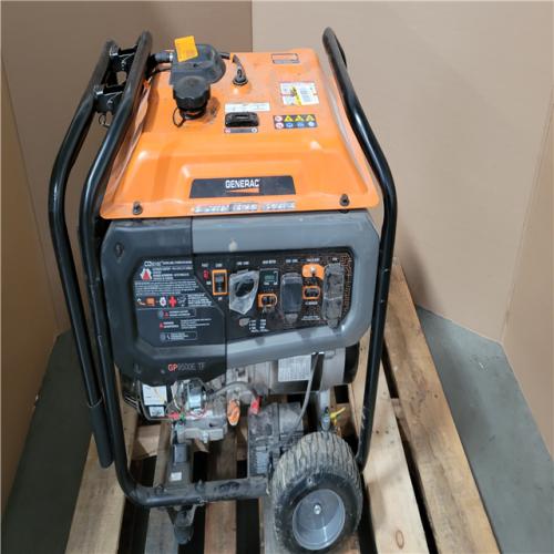 CALIFORNIA AS-IS GENERAC GENERATOR