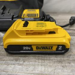 AS-IS DEWALT Atomic 20V Lithium-Ion Cordless Compact 1/2 in. Drill/Driver Kit