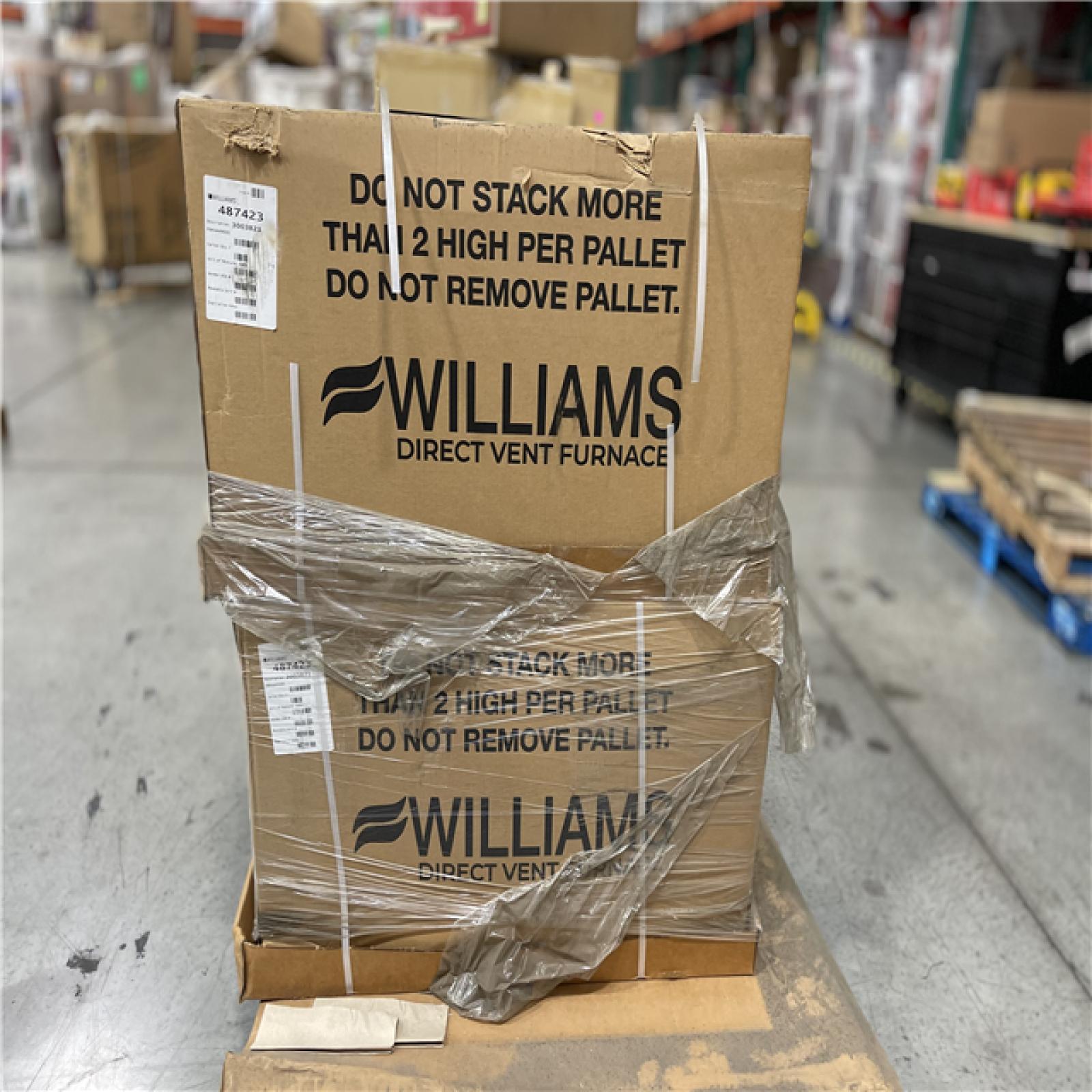 DALLAS LOCATION - Surface-Mount Gas Wall Heater, Natural Gas, Direct Vent Vent Type, Gravity Convection(2 UNITS)