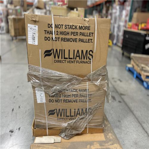 DALLAS LOCATION - Surface-Mount Gas Wall Heater, Natural Gas, Direct Vent Vent Type, Gravity Convection(2 UNITS)