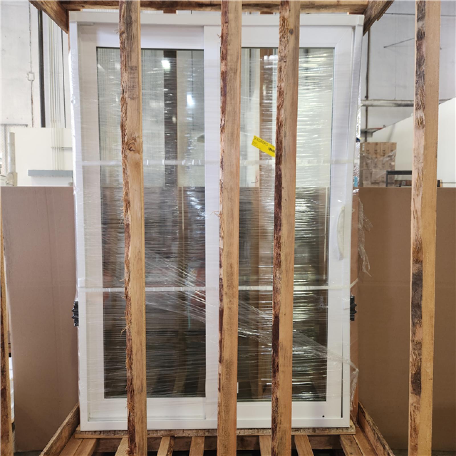 Phoenix NEW JELD-WEN 72 in. x 80 in. V-4500 White Vinyl Left-Hand Full Lite Sliding Patio Door