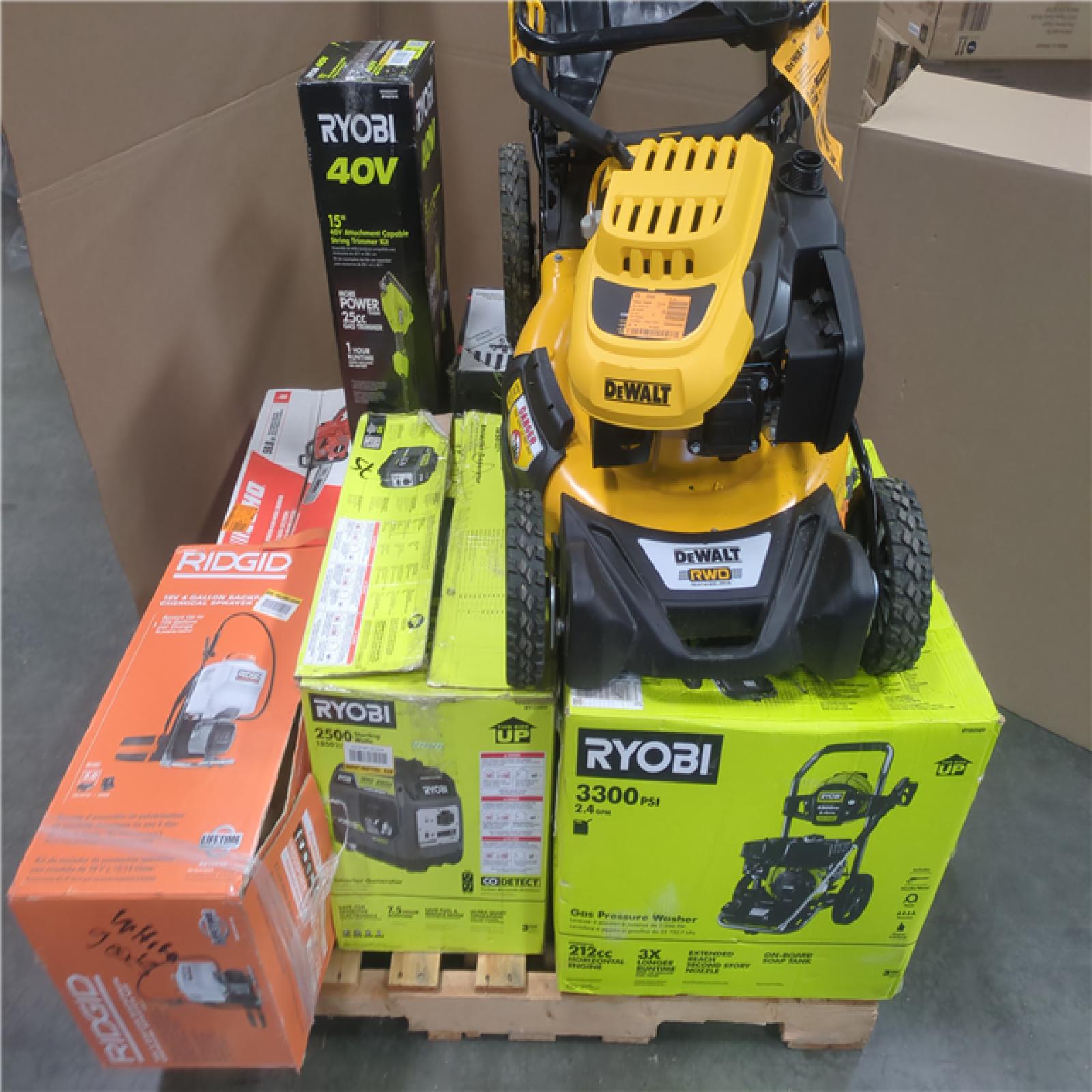CALIFORNIA AS-IS OUTDOOR POWER EQUIPMENT