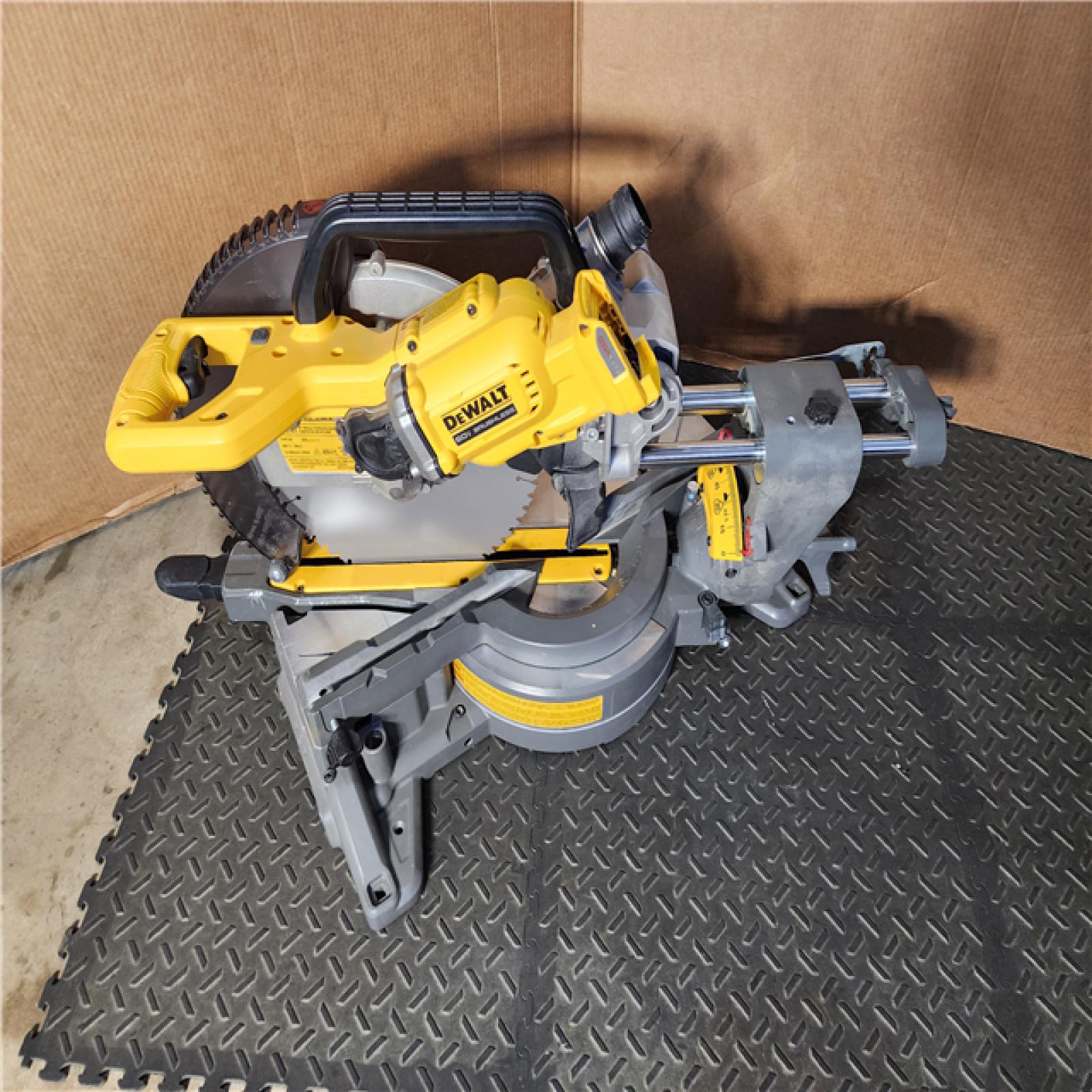 HOUSTON LOCATION - AS-IS DEWALT 60V Lithium-Ion 12 in. Cordless Sliding Miter Saw (Tool Only)