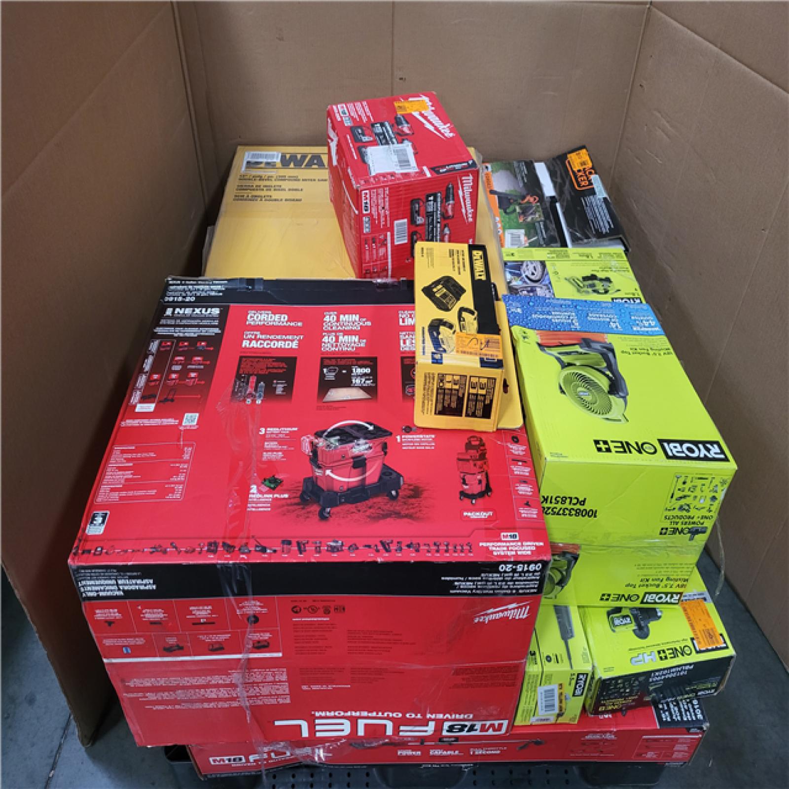 CALIFORNIA AS-IS TOOL PALLET