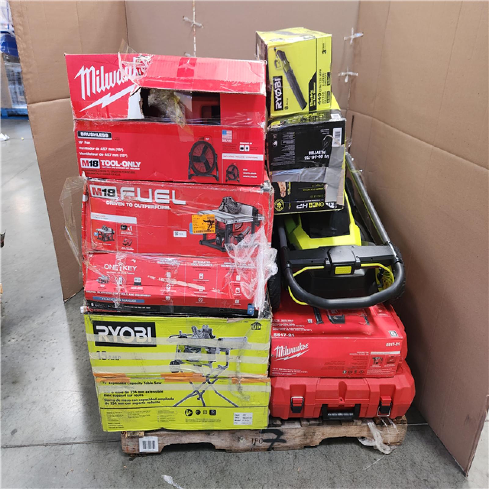 CALIFORNIA AS-IS TOOL PALLET