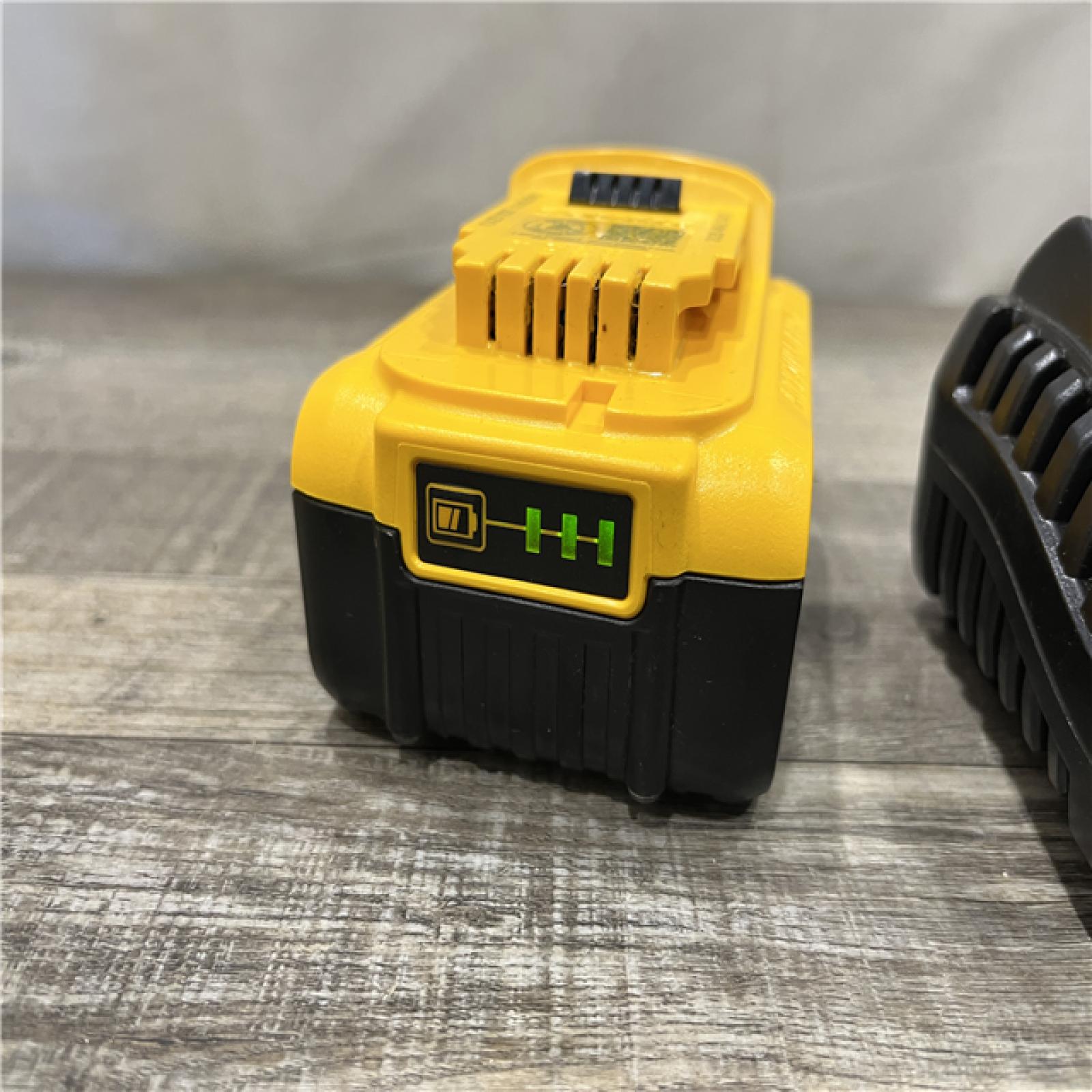 AS-IS DEWALT 20V MAX Lithium-Ion 5.0 Ah Battery and Charger