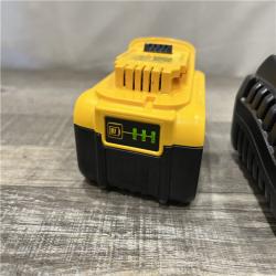 AS-IS DEWALT 20V MAX Lithium-Ion 5.0 Ah Battery and Charger
