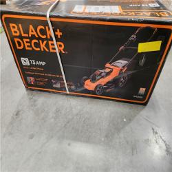 NEW! - BLACK+DECKER 20 in. 13 AMP Corded Electric Walk Behind Push Lawn Mower