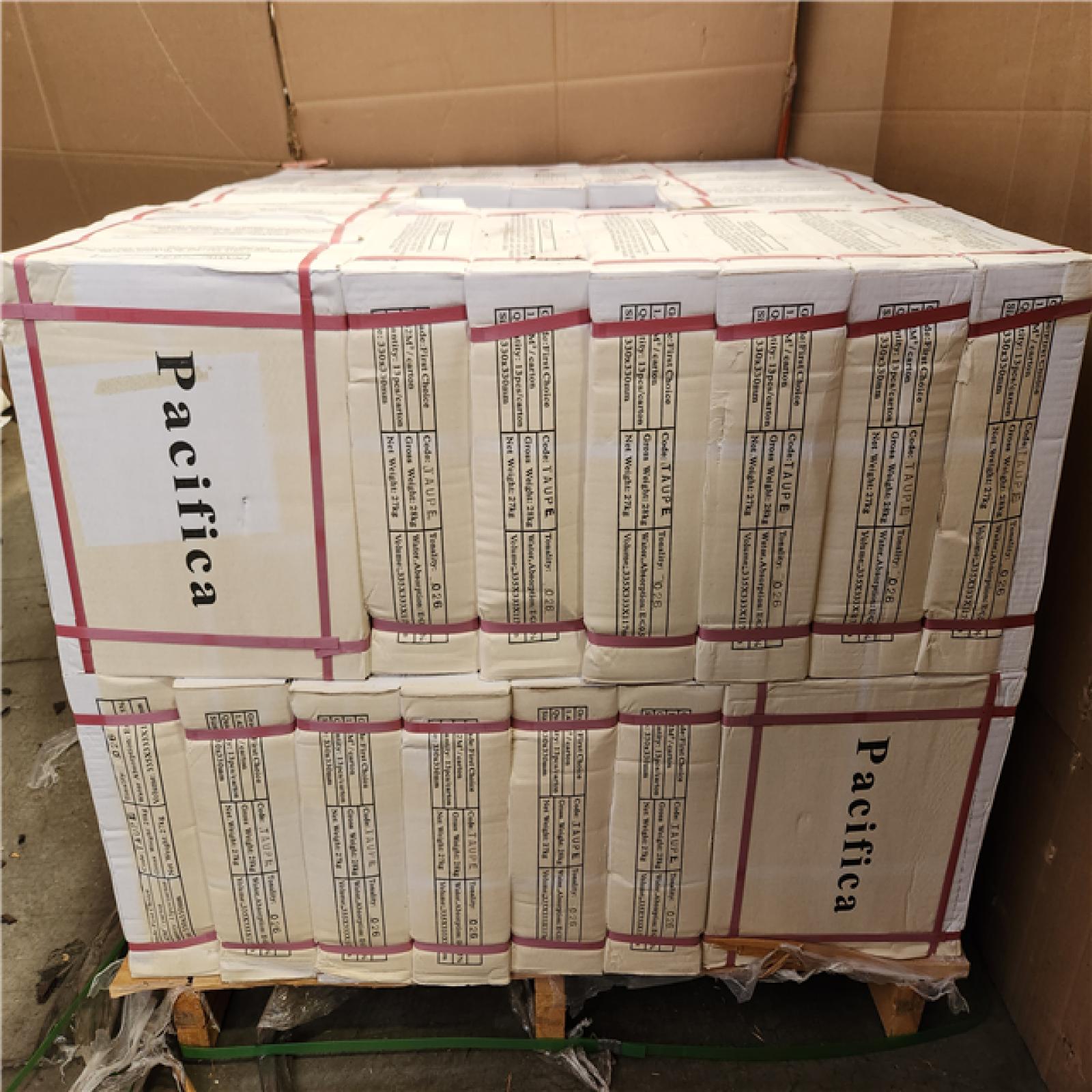 Phoenix NEW Roma Taupe 6-1/2 in. x 6-1/2 in. Porcelain Floor and Wall Tile (674 square feet /44 Case)