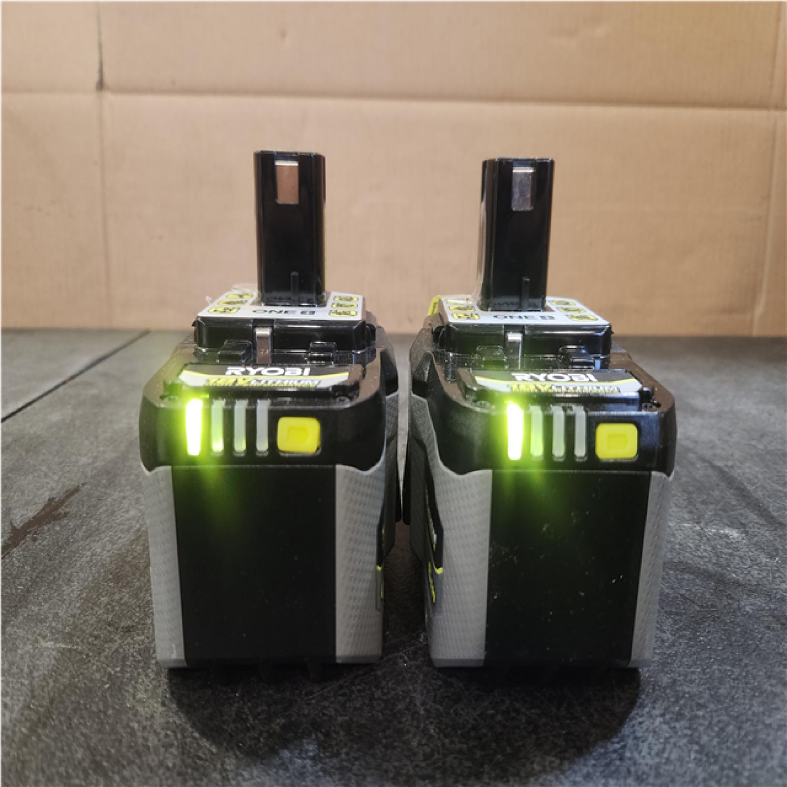 Phoenix NEW RYOBI ONE+ 18V Lithium 4.0 Ah Battery (2-Pack)