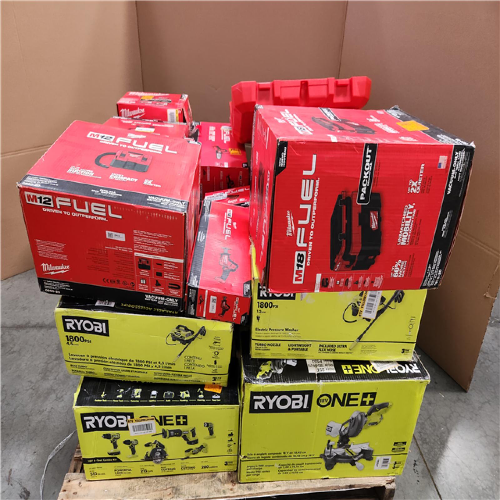 CALIFORNIA AS-IS TOOL PALLET