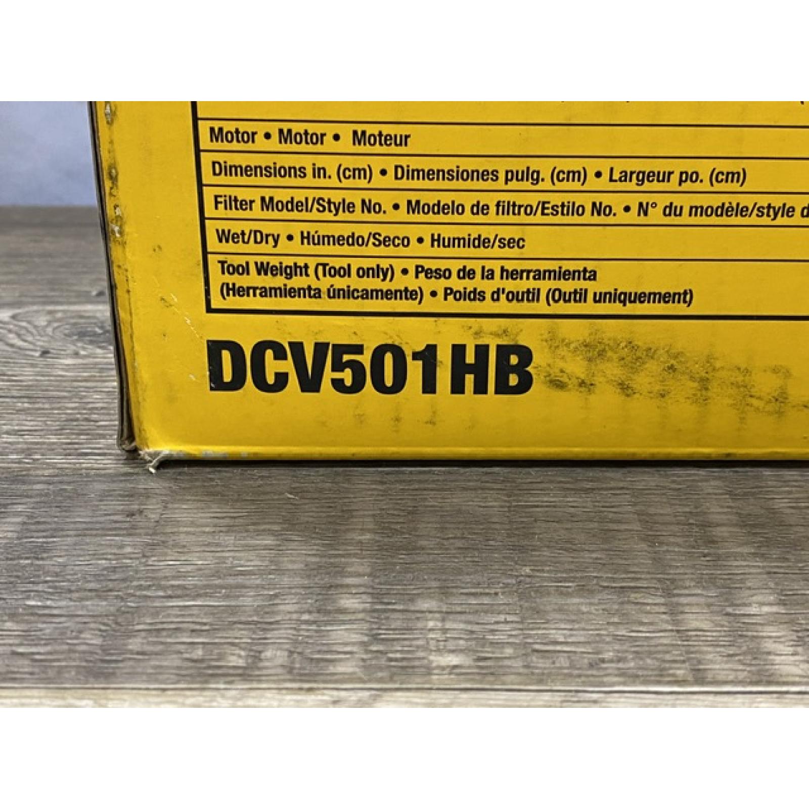 NEW- DEWALT Bagless 20V MAX Stick Cordless General Dirt Filter Handheld Vacuum (Tool Only)