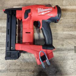 HOUSTON LOCATION - AS-IS (APPEARS LIKE NEW) MILWAUKEE FUEL 18V Cordless 18-Gauge 1/4 in. Narrow Crown Stapler (Tool-Only)