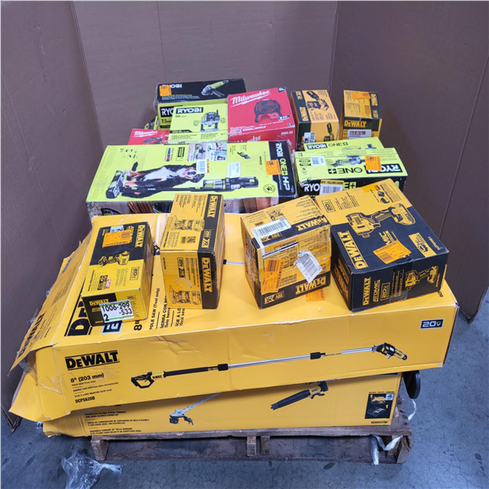 CALIFORNIA AS-IS TOOL PALLET