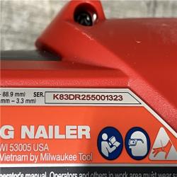 AS-IS Milwaukee FUEL 3-1/2 in. 18-Volt 30-Degree Lithium-Ion Brushless Cordless Framing Nailer (Tool-Only)