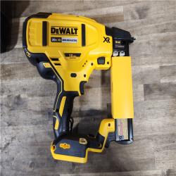 HOUSTON LOCATION - AS-IS (APPEARS LIKE NEW) DeWALT DCN681D1 20-Volt MAX 18ga Cordless Brushless Narrow Crown Stapler Kit