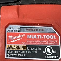 AS-IS Milwaukee 18V Lithium-Ion Cordless Oscillating Multi-Tool (Tool-Only)