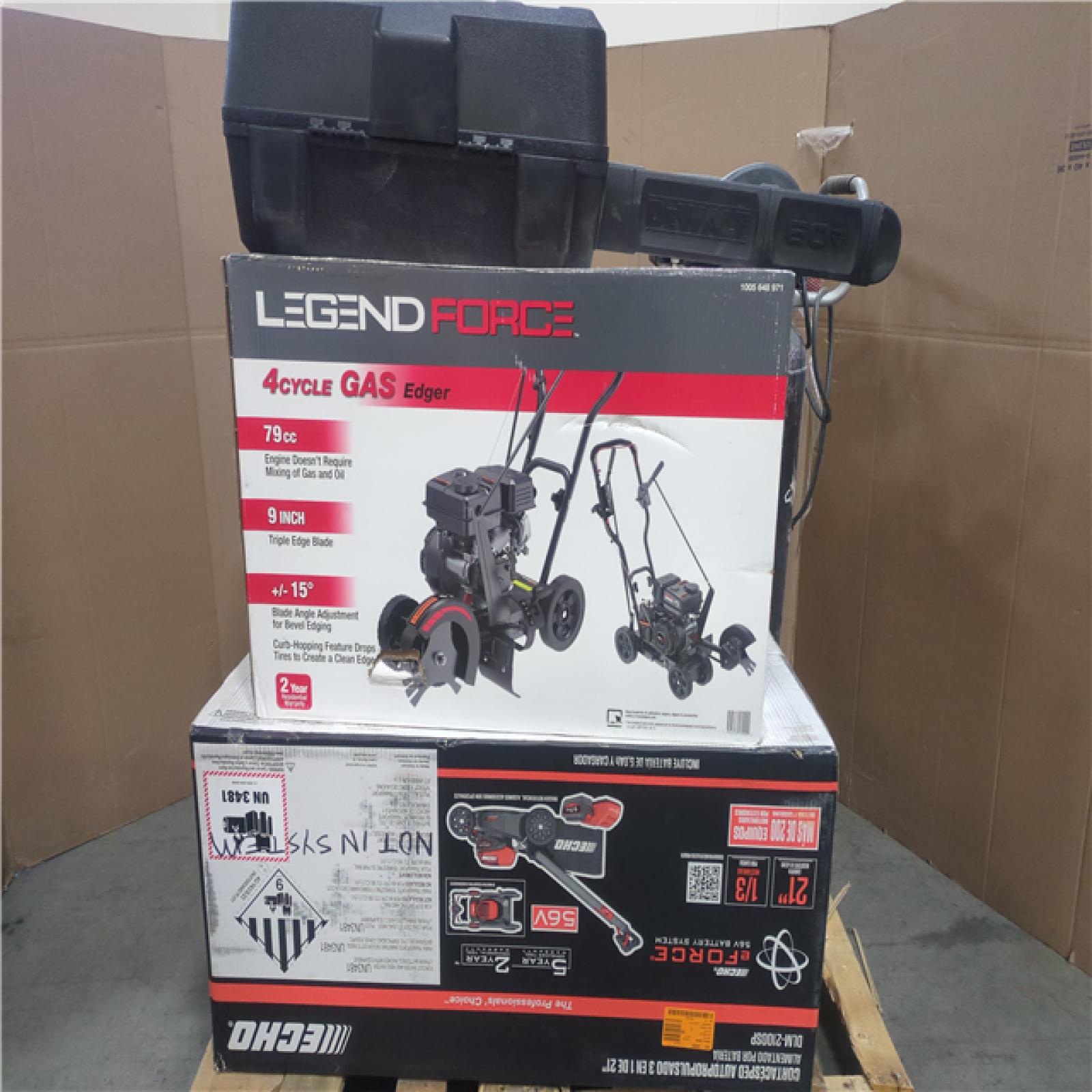 CALIFORNIA AS-IS OUTDOOR POWER EQUIPMENT