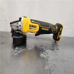 AS-IS- DeWalt 20-Volt MAX XR Cordless Brushless 4-1/2 in. Paddle Switch Small Angle Grinder (Tool-Only)