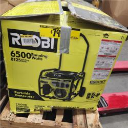 Dallas Location - As-Is RYOBI 6500-Watt Gasoline Portable Generator