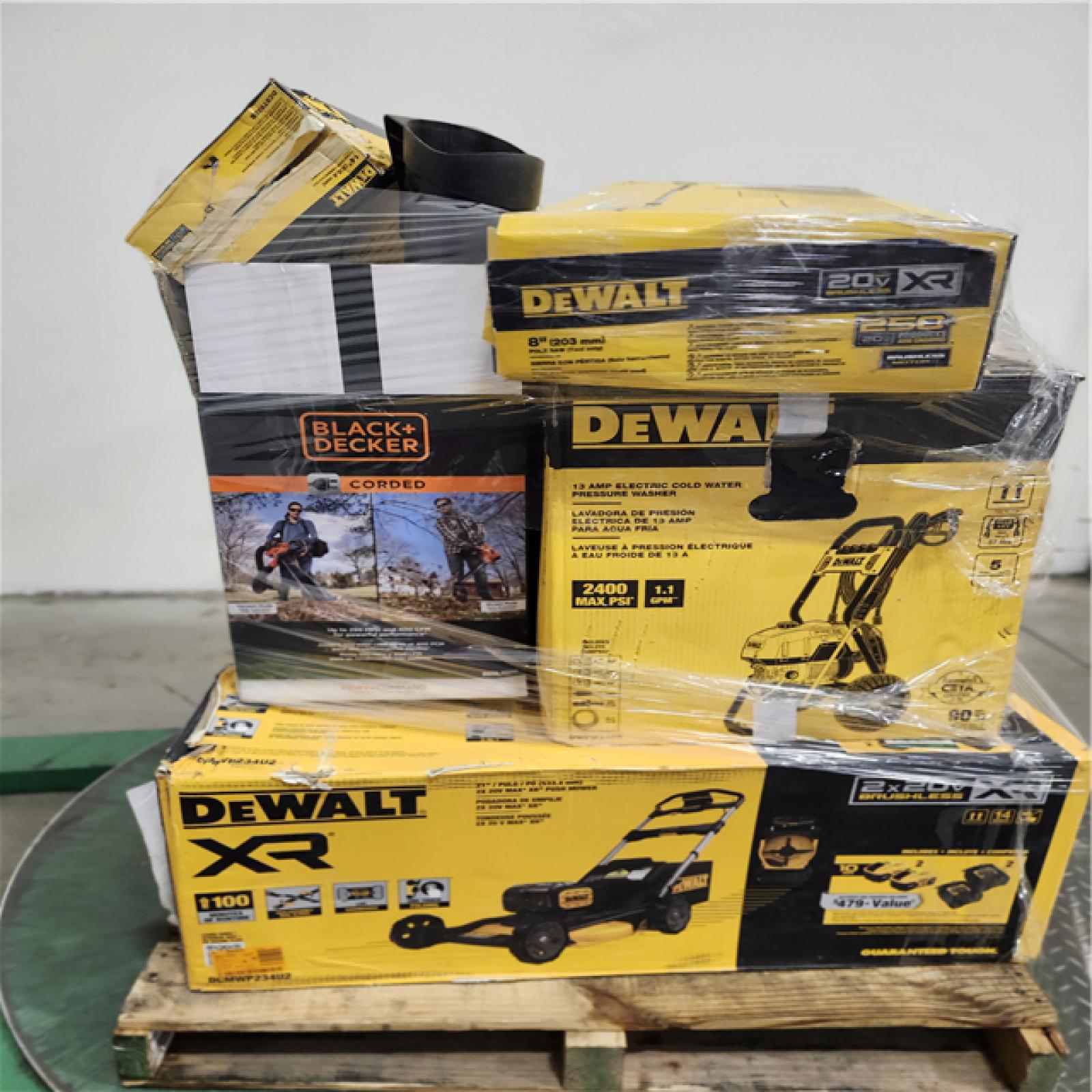 Dallas Location - As-Is DEWALT Tool Pallet
