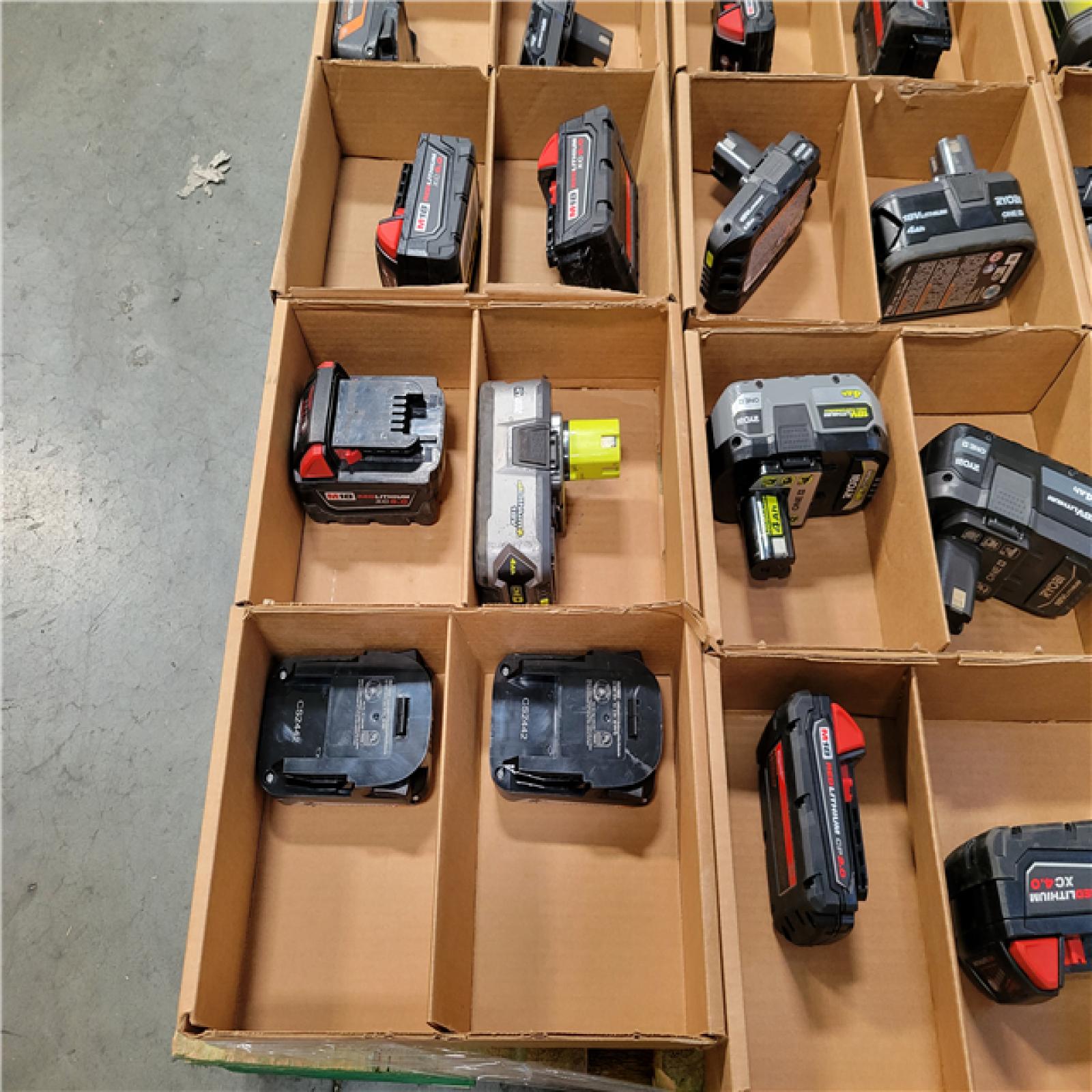 CALIFORNIA AS-IS BATTERY PALLET